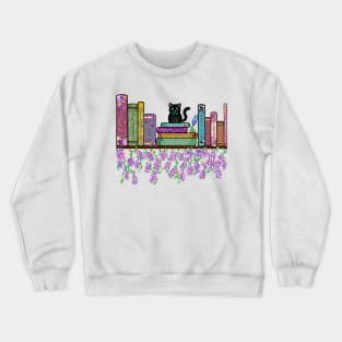 Fanfiction Tropes Bookshelf Crewneck Sweatshirt